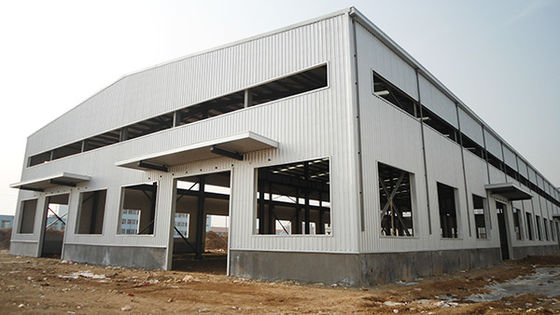 Hoekstaalconstructie magazijngebouw magazijn geprefabriceerde gebouwen