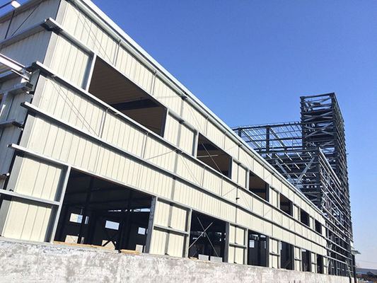 Efficiënte fabricage Metalen gebouwen op maat Licht gewicht