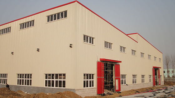 Open uitleg Staalstructuur Warehouse Grote Span Vrij Ontwerp