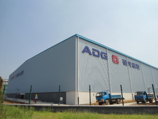Warehouse Workshop Steel Structure Building Q355B Z sectie staal