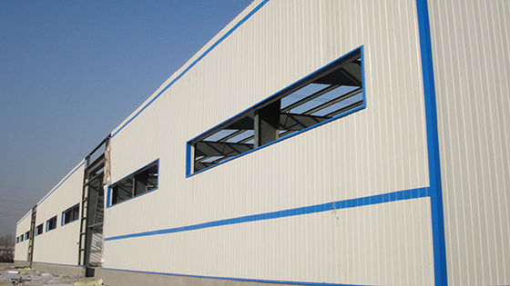 Vaste bouw Pre-engineered staalgebouwen ISO9001 Prefabricated Steel Buildings