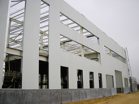 Gebouw met staalconstructie op maat met hoge draagcapaciteit