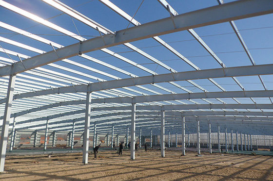 Vinnige installatie Lichte stalen constructies voor commerciële en industriële doeleinden
