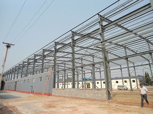 Flexible assembly Industrieel gebouw Lichte staalstructuur CE1090 ISO9001