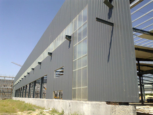 Verfde staalconstructie fabriek Q235 Q355B warm gedompeld gegalvaniseerd