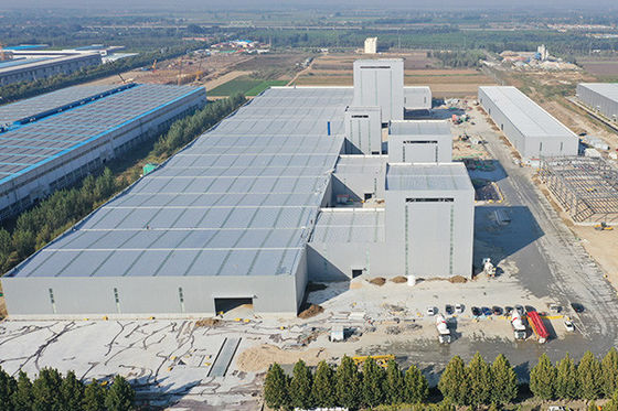 Lichte staal Q355 Q235 Voorgefabriceerde structuren RAL Op maat gemaakte internationale standaard
