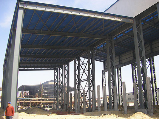 Duurzaam zwaar staal constructie zwaar staal frame warehouse workshop