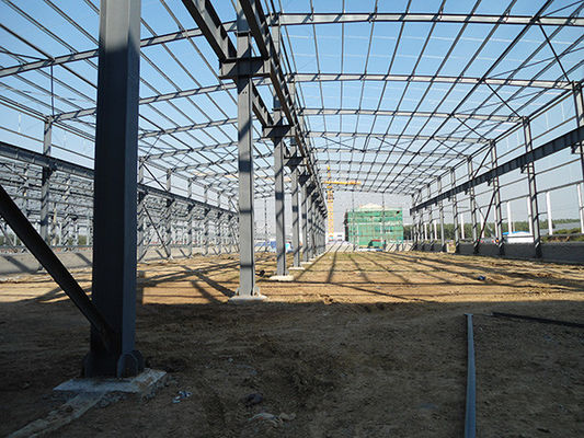 Vinnige constructie van zware staalconstructies voor industriële toepassingen