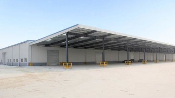Lichtgewicht Portaal Frame Staalconstructie Werkplaats met verschillende span